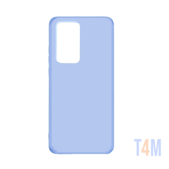 Capa De Silicone Para Huawei P40 Pro Azul